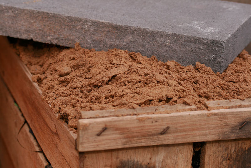 Packing Sand