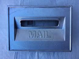 Letterbox Mail Aluminium (Front)