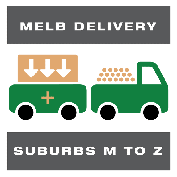 Delivery building and garden supplies Melbourne Suburbs M to Z